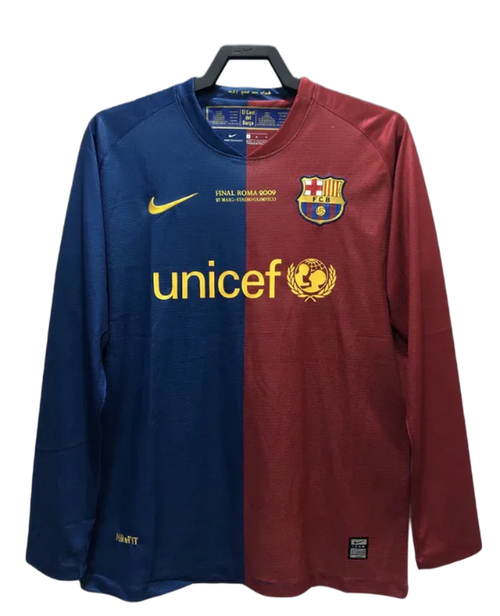 CAMISETA BARCELONA 08/09 I CASA - MANGA LARGA VERSIÓN RETRO