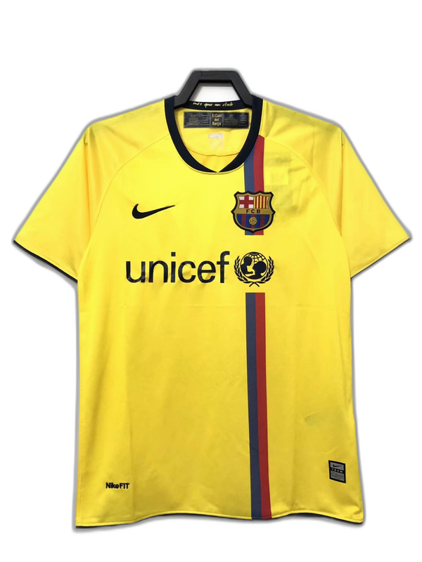 CAMISETA BARCELONA 08/09 II VISITANTE - VERSIÓN RETRO