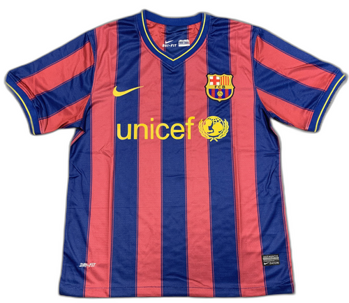CAMISETA BARCELONA 09/10 I CASA - VERSIÓN RETRO