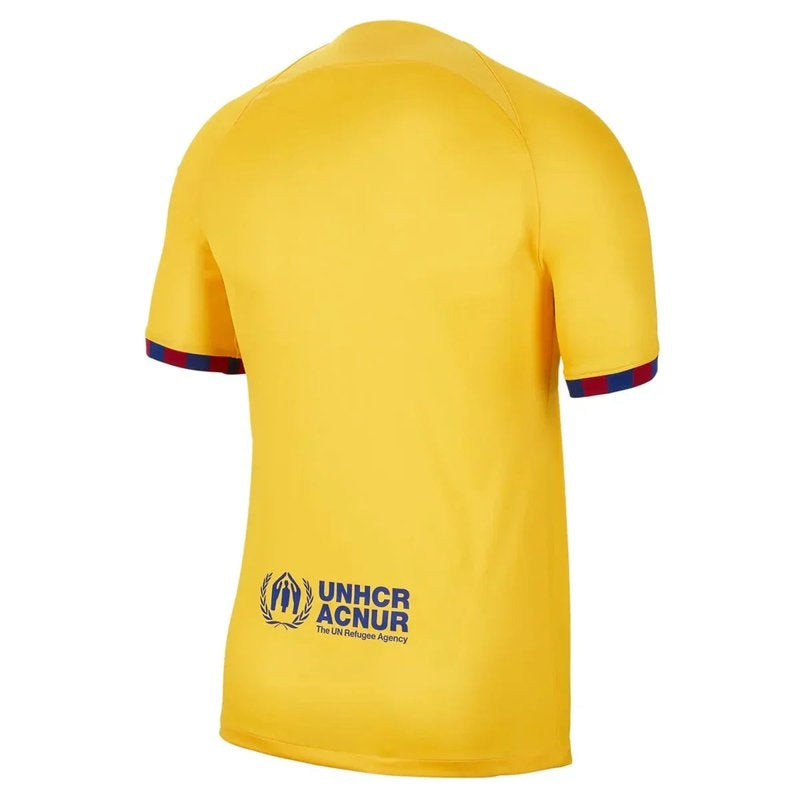 CAMISETA BARCELONA 22/23 SENYERA IV CUARTA - VERSIÓN AFICIONADO