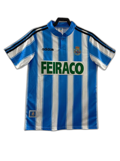 CAMISETA DEPORTIVO LA CORUÑA 97/98 I CASA - VERSIÓN RETRO