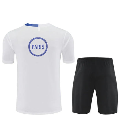 CAMISETA E PANTALONES CORTOS PARA NIÑOS PSG 25/26 BLANCA