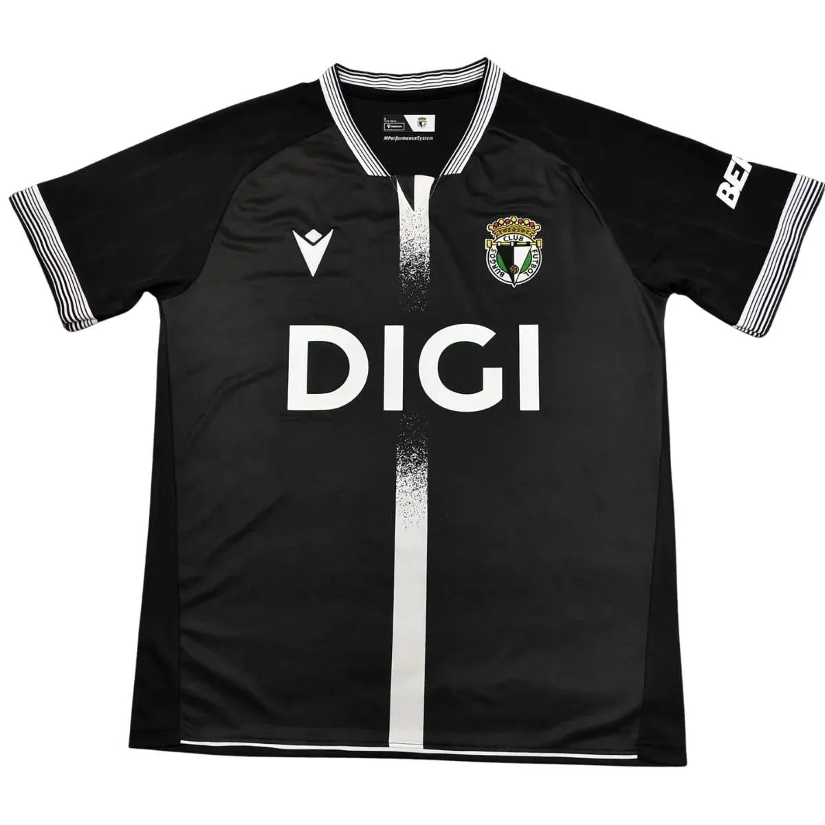 CAMISETA CF BURGOS NEGRA 2025/26