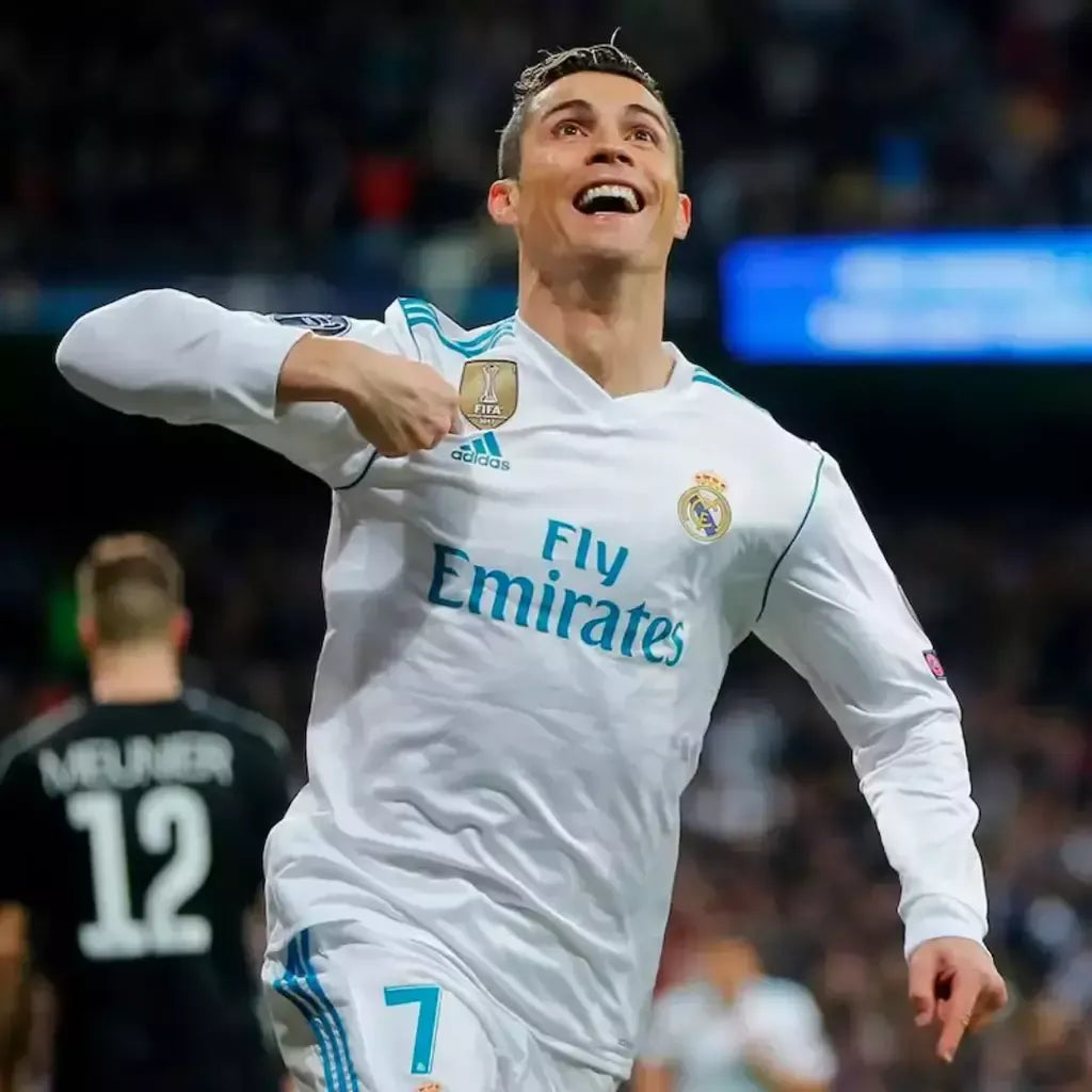 CAMISETA MANGA LARGA DEL REAL MADRID 2017-2018 CRISTIANO RONALDO