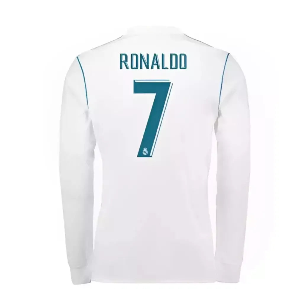 CAMISETA MANGA LARGA DEL REAL MADRID 2017-2018 CRISTIANO RONALDO