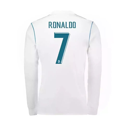 CAMISETA MANGA LARGA DEL REAL MADRID 2017-2018 CRISTIANO RONALDO