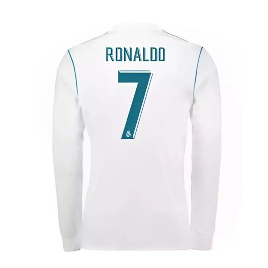 CAMISETA MANGA LARGA DEL REAL MADRID 2017-2018 CRISTIANO RONALDO