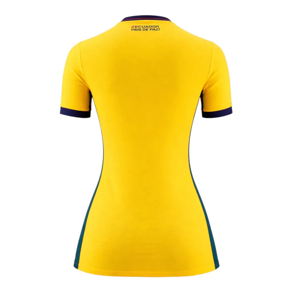 CAMISETA SELECCIÓN ECUADOR - COPA DEL MUNDO 2026 MUJER