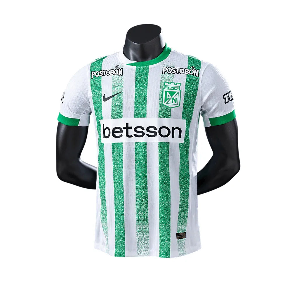 CAMISETA ATLÉTICO NACIONAL I 2025/26 VERDE Y BLANCO