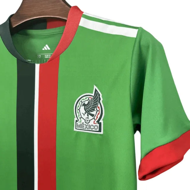 UNIFORME NIÑOS MÉXICO I 2025/26 - VERDE Y BLANCO