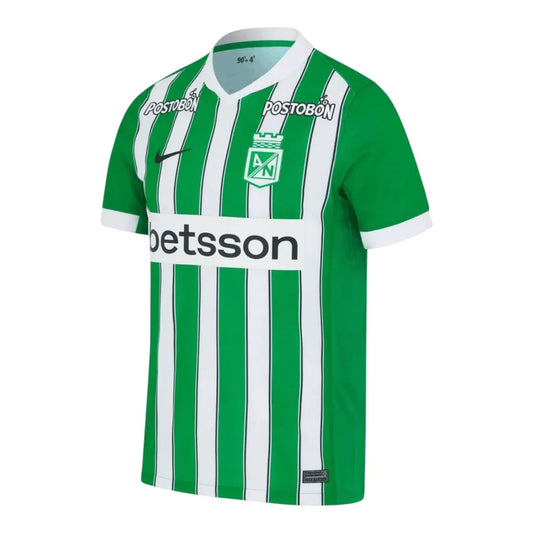CAMISETA ATLÉTICO NACIONAL I 2026 VERDE Y BLANCO