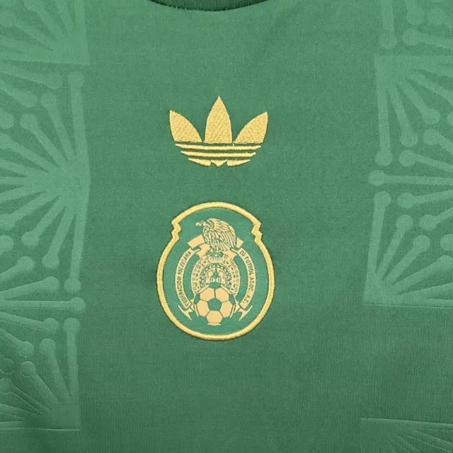UNIFORME NIÑOS MÉXICO GOLD 2025/26 - VERDE