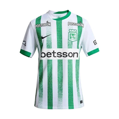 CAMISETA ATLÉTICO NACIONAL I 2025/26 VERDE Y BLANCO
