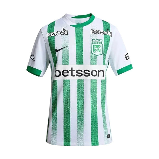 CAMISETA ATLÉTICO NACIONAL I 2025/26 VERDE Y BLANCO