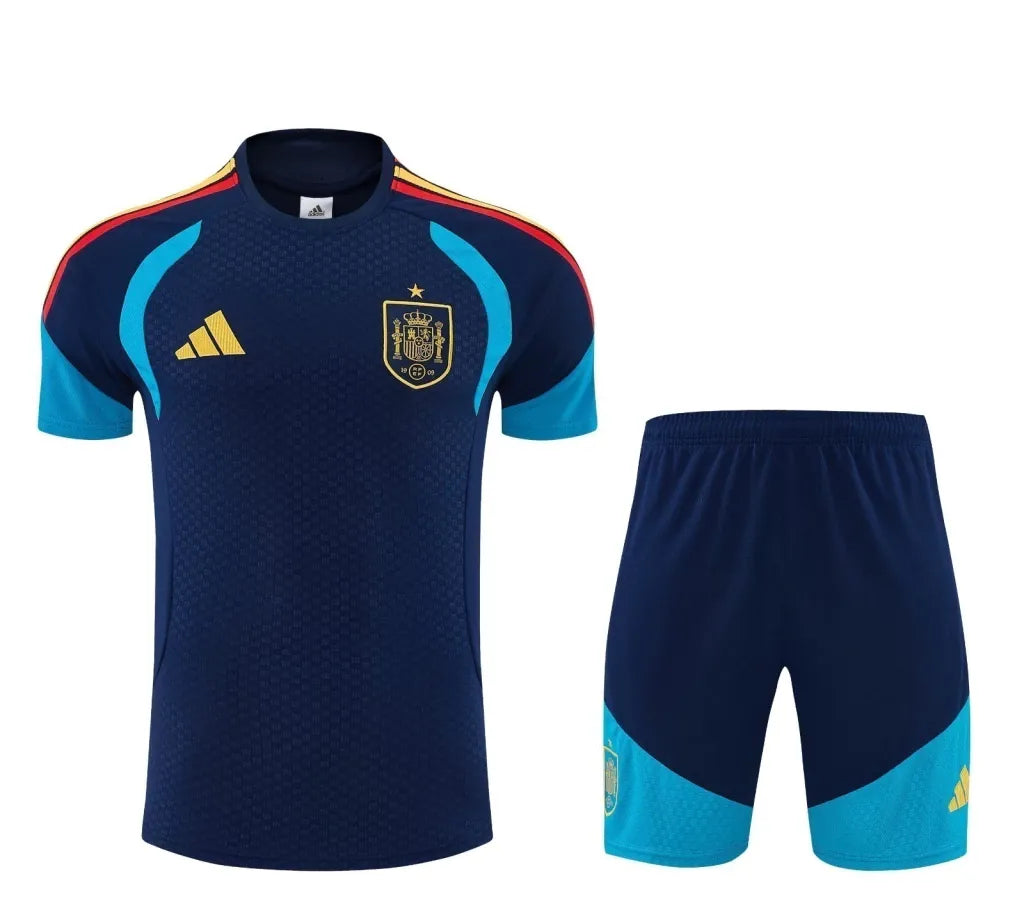 KIT ESPAÑA 2026/27 CAMISETA Y SHORT ENTRENAMIENTO - AZUL OSCURO