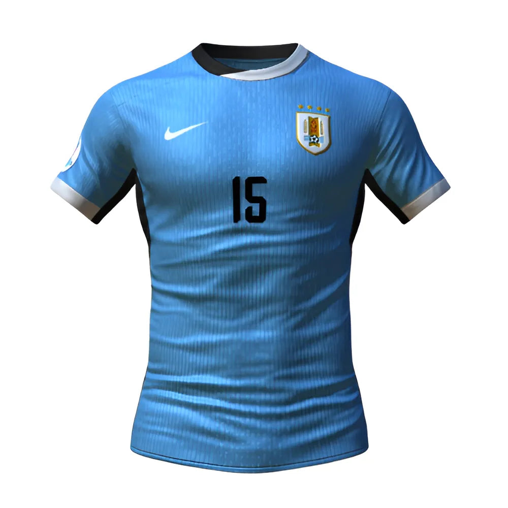 CAMISETA URUGUAY I 2024/25 AFICIONADO MASCULINA - AZUL