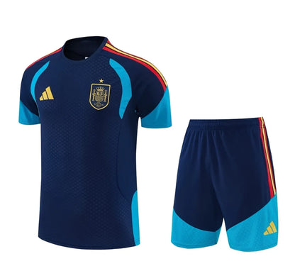 KIT ESPAÑA 2026/27 CAMISETA Y SHORT ENTRENAMIENTO - AZUL OSCURO