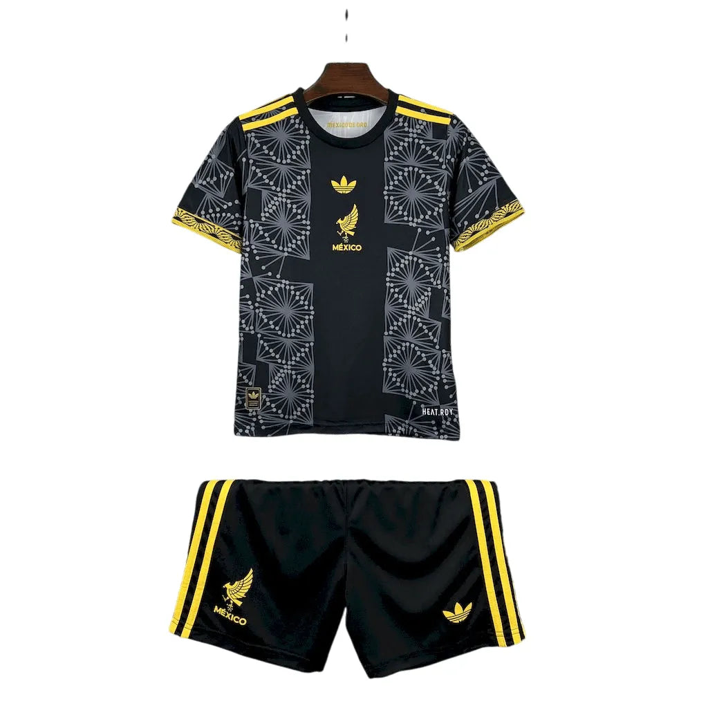 UNIFORME NIÑOS MÉXICO GOLD 2025/26