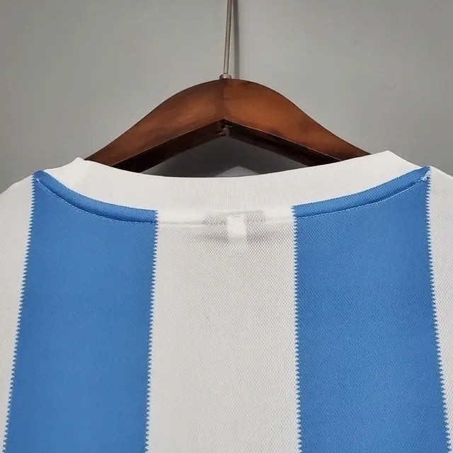 CAMISETA ARGENTINA RETRO 1986 - BLANCA Y AZUL