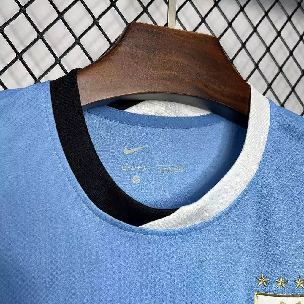 CAMISETA URUGUAY I 2024/25 AFICIONADO MASCULINA - AZUL