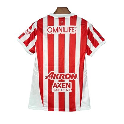 CAMISETA CHIVAS I 2024/25 AFICIONADA MUJER - BLANCA Y ROJA