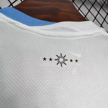 CAMISETA URUGUAY II 2024/25 AFICIONADO MASCULINA - BLANCA