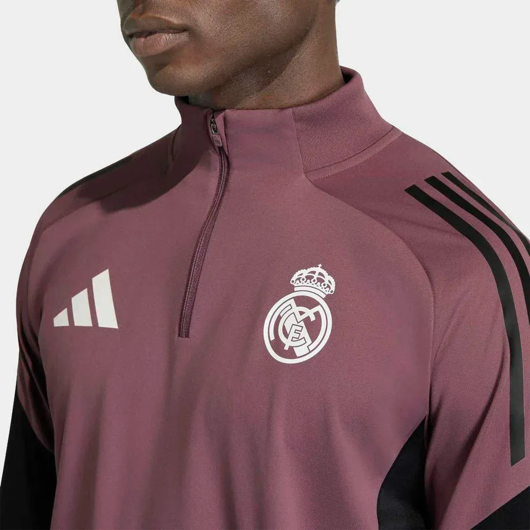 CAMISETA REAL MADRID 26/27 ENTRENAMIENTO MARRÓN + NEGRO