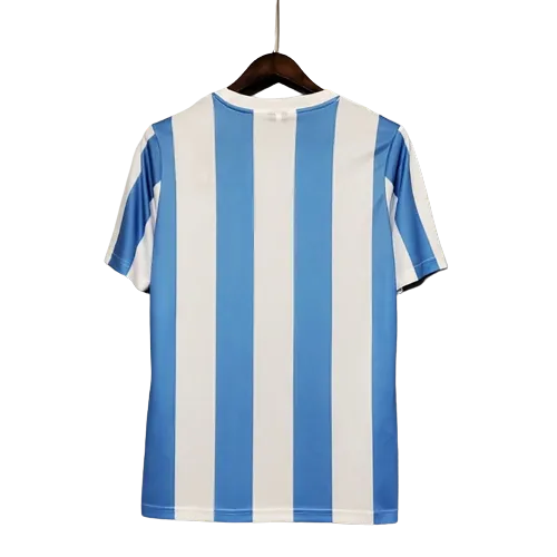 CAMISETA ARGENTINA RETRO 1986 - BLANCA Y AZUL
