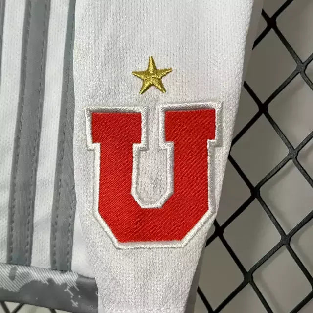 UNIFORME NIÑOS UNIVERSIDAD DE CHILE II 2024/2025 - BLANCA