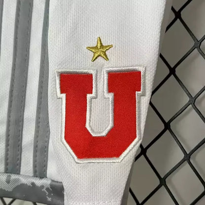 UNIFORME NIÑOS UNIVERSIDAD DE CHILE II 2024/2025 - BLANCA