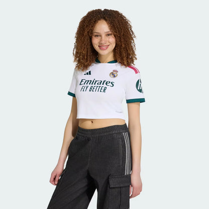 CAMISETA REAL MADRID HOME 26/27 CROPPED