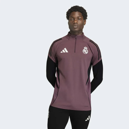 CAMISETA REAL MADRID 26/27 ENTRENAMIENTO MARRÓN + NEGRO