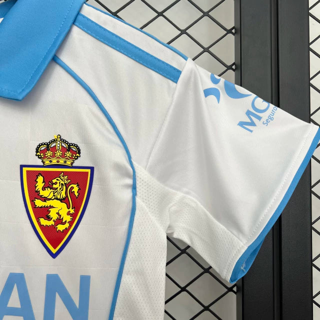 CAMISA E PANTALONES CORTOS PARA NIÑOS REAL ZARAGOZA 25/26