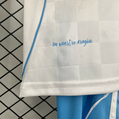 CAMISA E PANTALONES CORTOS PARA NIÑOS REAL ZARAGOZA 25/26
