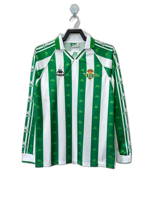 CAMISETA REAL BETIS 95/97 I CASA - MANGA LARGA VERSIÓN RETRO
