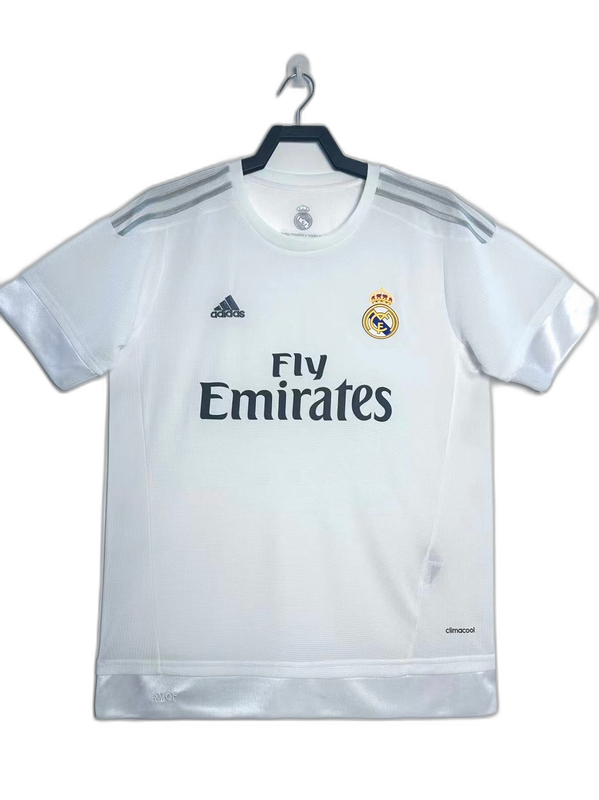 Camiseta Real Madrid 2015-2016 retro blanca, adidas, exclusiva en Reino del Futbol
