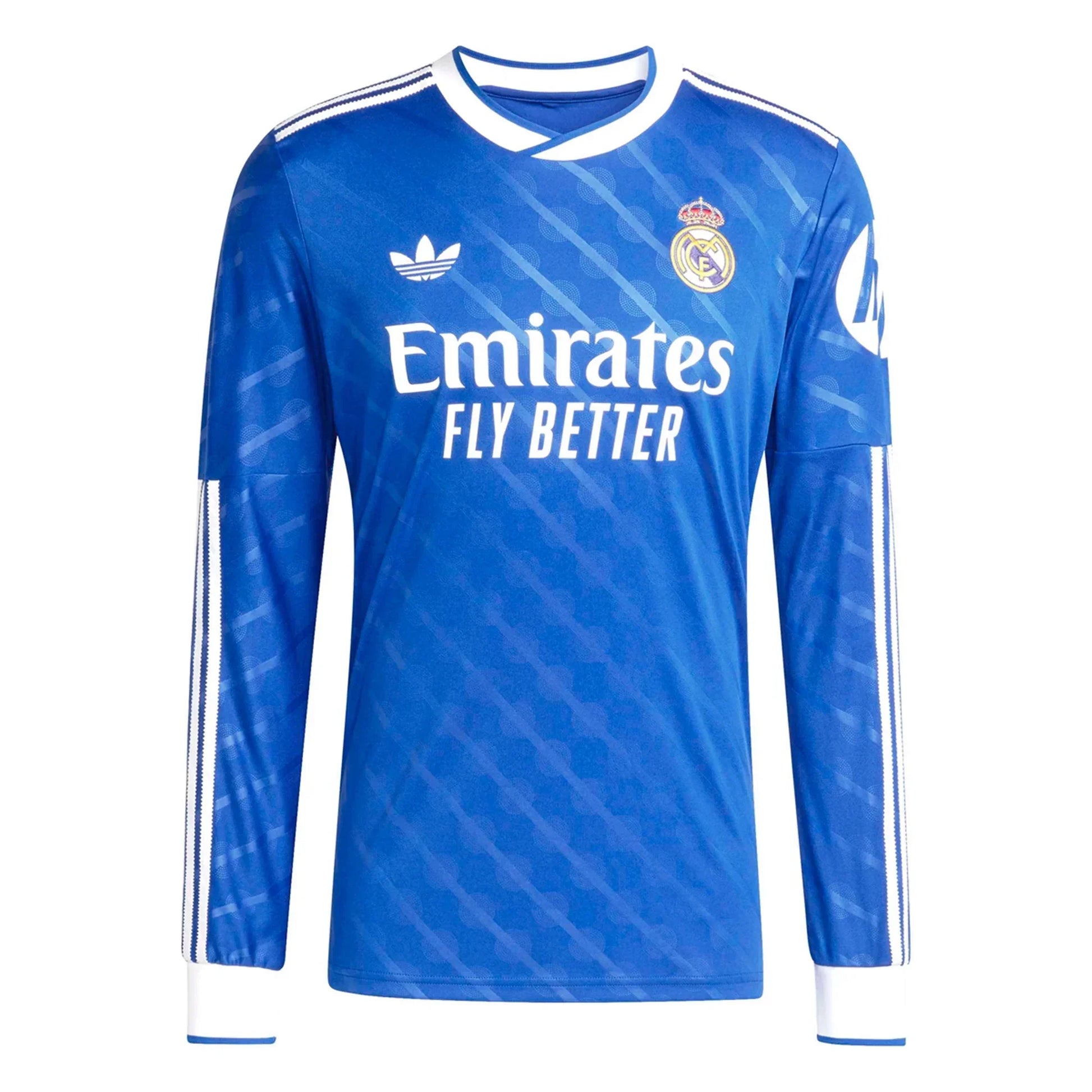 Camiseta Real Madrid azul manga larga edición especial, venta online Reino del Futbol