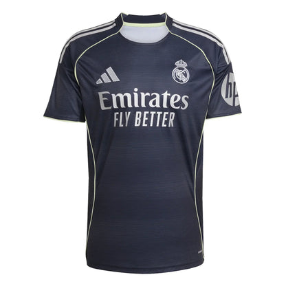 Camiseta de fútbol Real Madrid azul oscuro, edición 2024, disponible en Reino del Futbol
